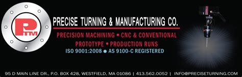 precise turning & manufacturing co mainline drive westfield ma|precision turning parts.